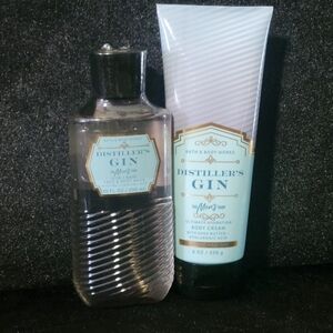 Bath & Body Works Mens Distillers Gin Lotion & Body Wash Set